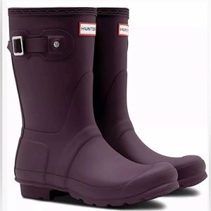 Hunter Original Short Matte Rain Boots